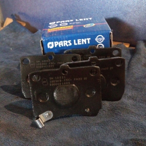 جلو پراید پارس‌آبی