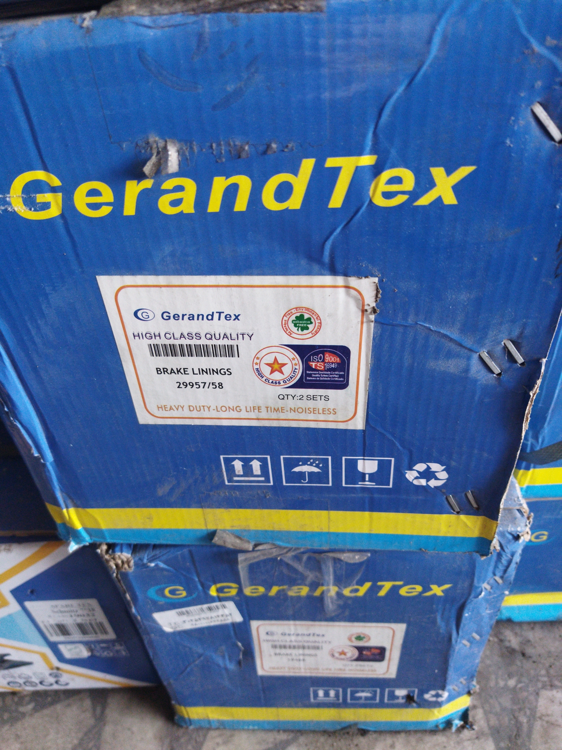 لنت ترمز ولوو F12 گرندتکس کد 19939